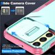 thumbnail image 2 of Funda Resistente para Samsung Galaxy A25 5G con Tapa Deslizante y Protección Militar Verde, 2 of 6