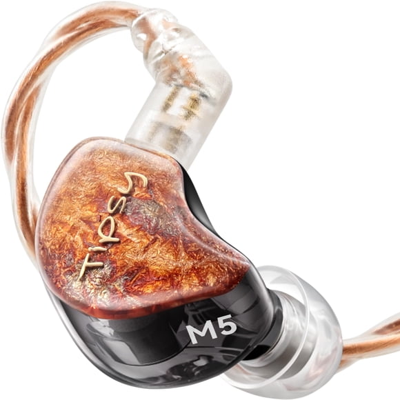 Audífonos Tipsy M5 Ultra IEM híbridos de 5 drivers con DAC