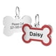 thumbnail image 1 of Personalized Pet ID Tags, Custom Dog Name Tags, Engraved Both Sides Customized Dog Tags For Your Dog Collars, 1 of 3