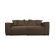 thumbnail image 1 of Sofá Cama Enco 3 Cuerpos Chenille Tipo Lino Café, 1 of 4