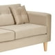 thumbnail image 4 of Sofa New Retro 3c Felpa 05 Beige, 4 of 6