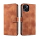 thumbnail image 1 of Funda Cartera para iPhone 15 Plus Tapa con Ranuras, Soporte y Correa Marrón, 1 of 5