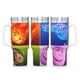thumbnail image 1 of Elemental Vaso aislado de acero inoxidable con asa, diseño temático, regalo para familia, amigos y fans; incluye pajita y encaja en el portavasos estándar, 40 oz, 1 of 6
