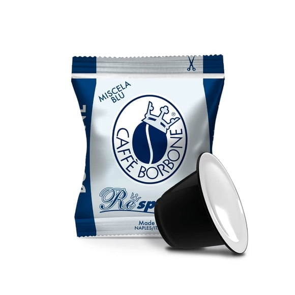 Cápsulas de Café Caffè Borbone Miscela Blu 100 Unidades