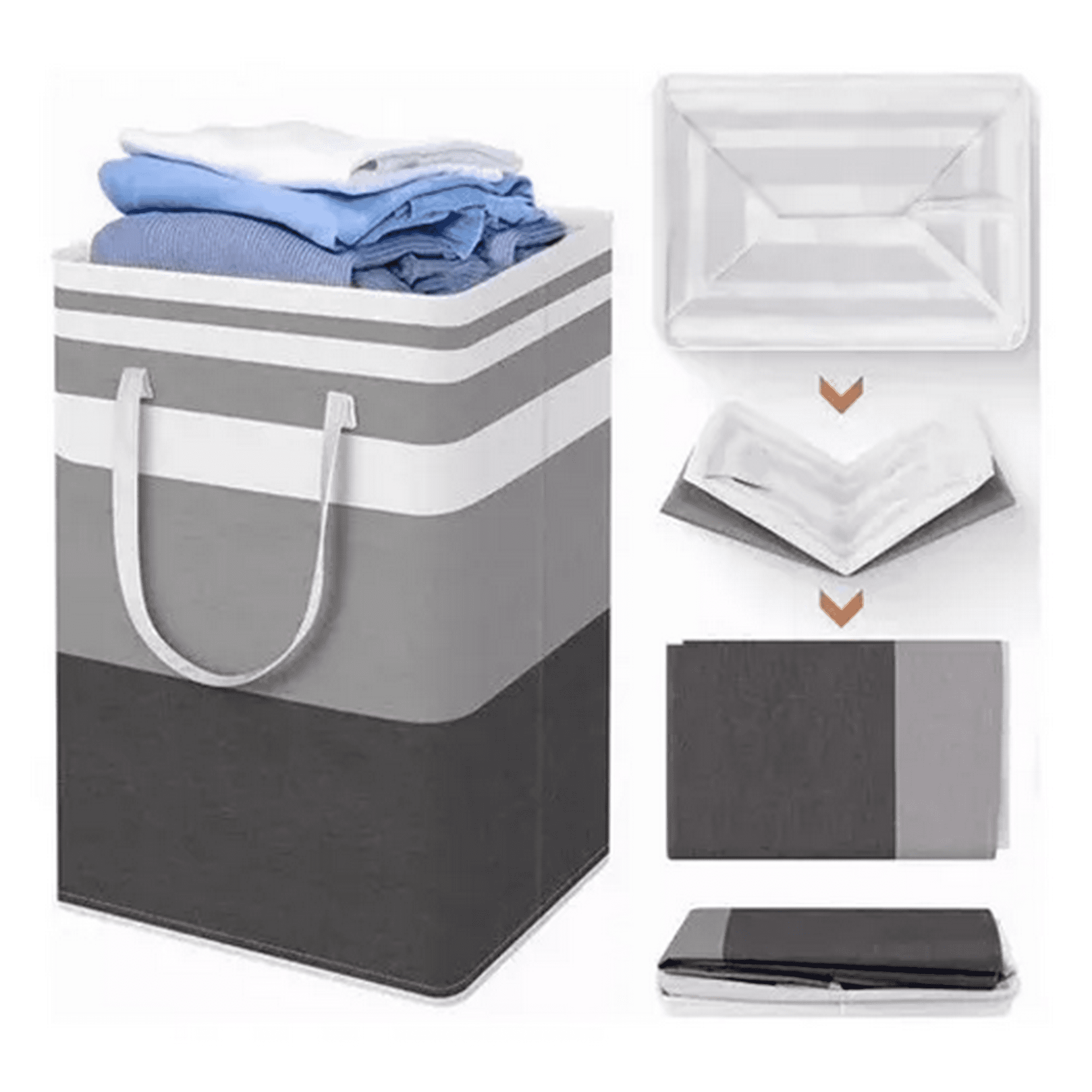 Genérico - Cesto Ropa Sucia Plegable 75l