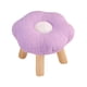 thumbnail image 5 of Reposapiés Puf Dibujos Animados Flor En Forma De Sofá Reposapiés Para Sala De Juegos Cabecera Porche Violeta, 5 of 5