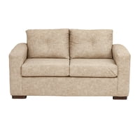 Muebles América - Sofá Franco 2 Cuerpos Cuero Auris Beige