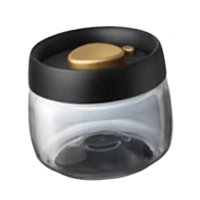 Magideal - Caja De Vidrio, Independiente Multifuncional Con Tapa Al Vacío, Contenedor De Almacenamiento De Alimentos Contenedor De Almacenamiento De Arroz Hermét Pequeño