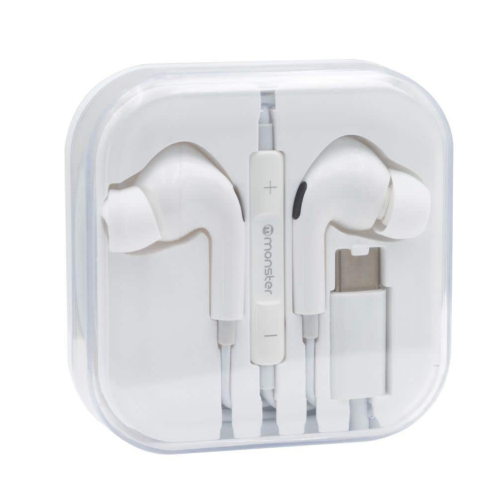 Monster Audio - C21wt Monster Audif Alambrico M/libres Type-c Blanco