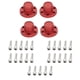 thumbnail image 5 of Metal 1.9 / 2.2 Tapa De Cubo De Rueda Para RC 1/10 Beadlock Rims Accesorio Rojo, 5 of 5