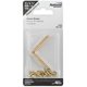 thumbnail image 2 of Bracket National Hardware N213-397, paquete de 4 unidades, 3,8 x 1,6 cm, 2 of 4