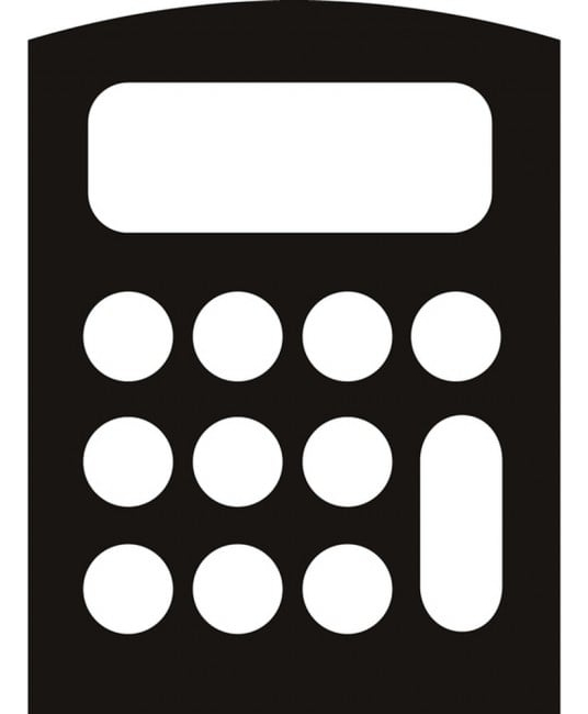 Rienda Libre Graphics - Decomural Calculator Maths Ws-18942