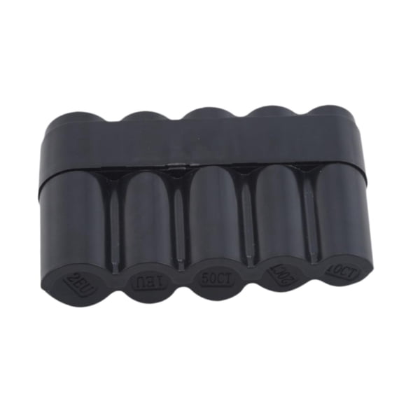 S Caja de Almacenamiento para Colección S Caja para Tubos de Cambio para Aficionados Estuche de Colección Portátil Cápsulas Dispensadoras de Almacenam negro