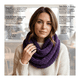 thumbnail image 4 of Bufanda Cuello Estilo Punto Inglés Lana Invierno Abrigado, 4 of 5