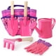thumbnail image 1 of Juego de herramientas de jardinería Fuzzy Pixie Kids con guantes, regadera, 1 of 9