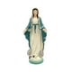 thumbnail image 2 of Escultura De Estatuilla De La Virgen María Católica, Regalo Religioso, Artesanía De Resina Exquisita, Azul, 2 of 3
