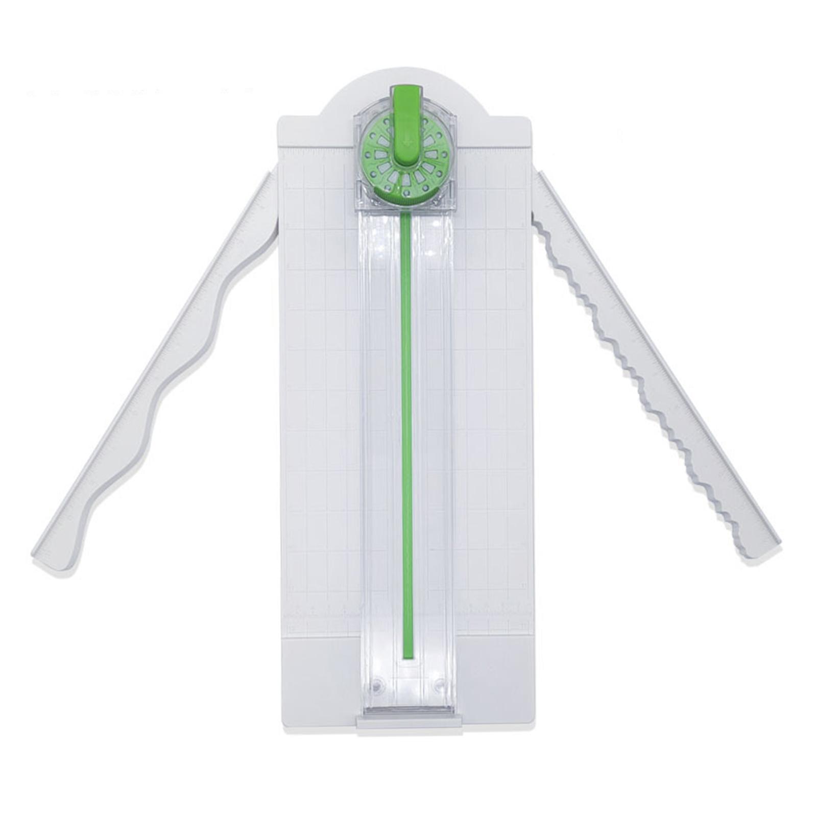 Magideal - Cortador De Papel Artesanal, Herramienta Para Álbumes De Recortes Con Herramienta De Corte De Papel Con Hoja De Dial, Recortadora De Papel Para Postal