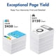thumbnail image 3 of Juego de 4 cartuchos de tóner compatibles con HP 206X High Yield, 3 of 6