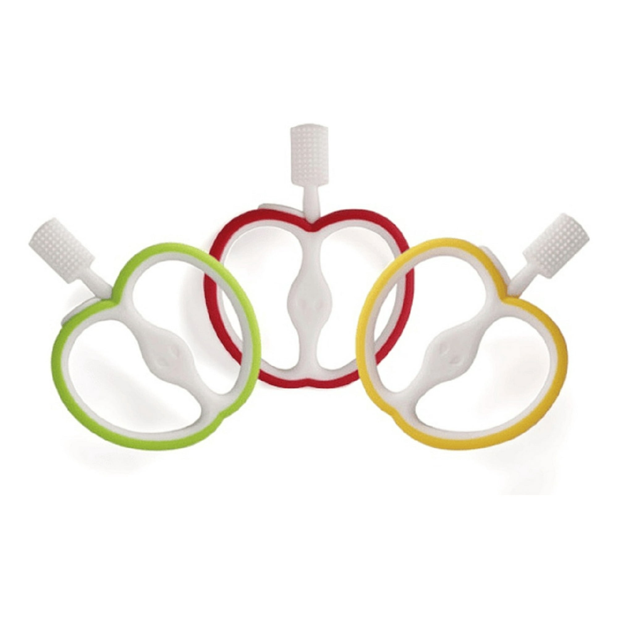 Genérico - Set 4 Mordedor Cepillo Silicona Encias Bebes Comodo Lau