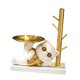 thumbnail image 3 of Estatua De Animal Con Bandeja De Almacenamiento, Contenedor De Artículos Diversos Para Gabinete, Estante, Escritorio, Gato, 3 of 5