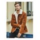 thumbnail image 2 of Chaqueta de Cuero Genuino Caballeros Hombre Moda 2020 Il, 2 of 3