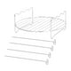thumbnail image 1 of Soporte Para Freidora De Aire, Accesorios Metálicos Para Freidora De Aire, Juego De Rejilla Redonda Para Desayuno, Galletas Y Verduras, 1 of 5