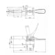 thumbnail image 3 of Clamp Presión Vertical Palanca Gh-201b 100kg Tirador Rápido, 3 of 5