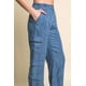 thumbnail image 4 of Pantalones Largos de Tencel con Bolsillos Cargo, 4 of 5