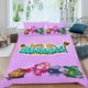 thumbnail image 2 of ¡Vamos, Plátanos! Conjunto de sábanas temático, trío de piezas, cómodo y amigable con la piel, diseño único, regalo de decoración para el hogar para familiares, amigos y fans, 90 cm * 190 cm, 2 of 6