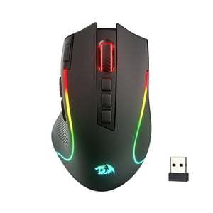 Ratón Para Juegos Redragon M612 Pro Rgb 8000 Dpi Con Cable/Inalámbrico