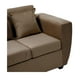thumbnail image 5 of Sofa 3 Cuerpos Kansas Felpa-Chocolate, 5 of 5