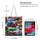 thumbnail image 5 of The Marvel Super Heroes Bolso de tela con estampado de lienzo para mujer, bolsa de compras reutilizable y estética, con cremallera interior, regalo para mujer, 35 × 40 cm., 5 of 6