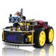 thumbnail image 1 of Kit de inicio de bricolaje programable KEYESTUDIO 4WD para coches inteligentes, 1 of 9