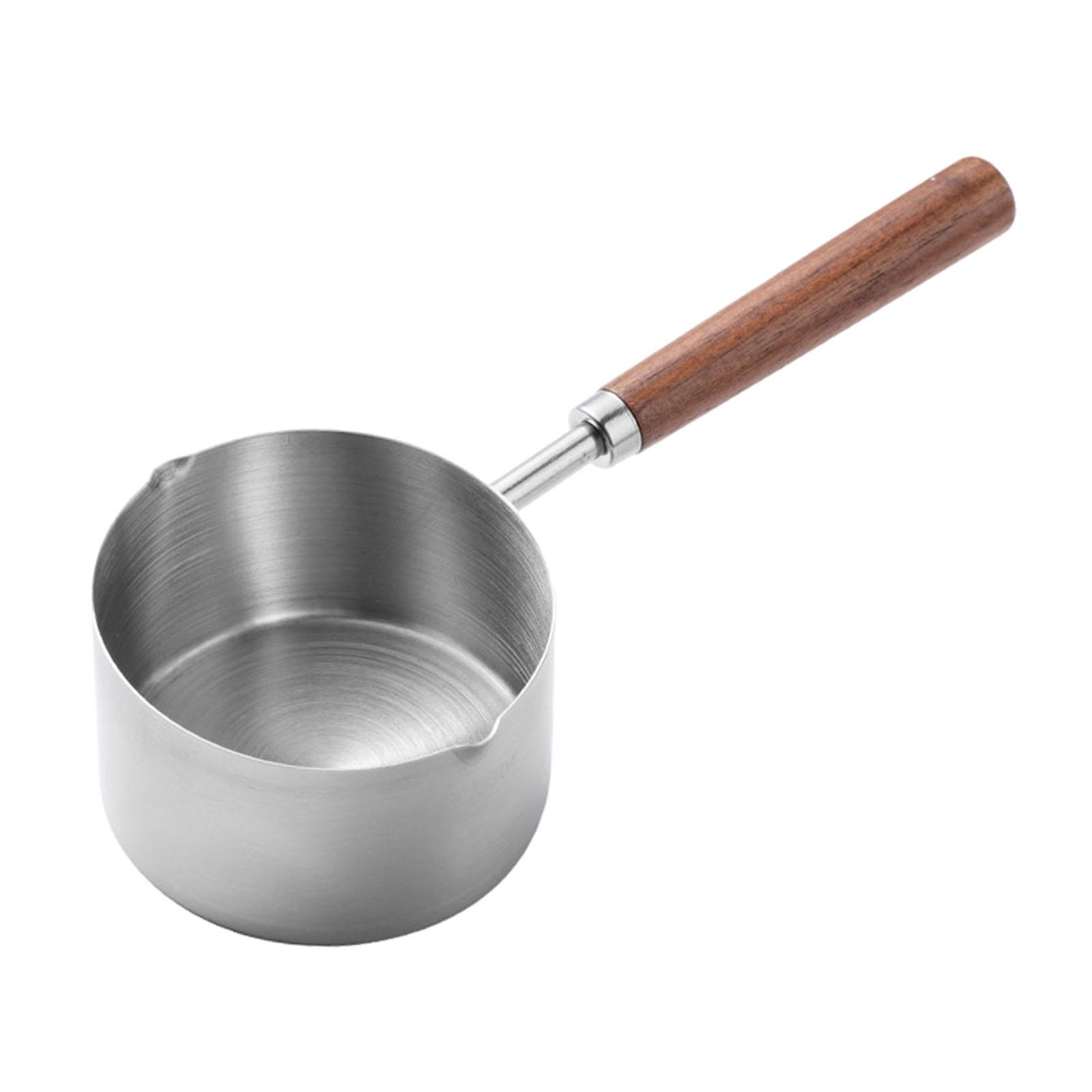 Magideal - Olla Para Aceite Caliente Multifuncional, Olla Para Verter Aceite, Práctica Sartén Antiadherente, Sartén Plana, Mini Sartén Para Restaurante Y Camping