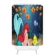 thumbnail image 1 of Cortina de ducha con ganchos para baño, diseño de sirenas y vampiros, tamaño 60 x 72 pulgadas, 1 of 3