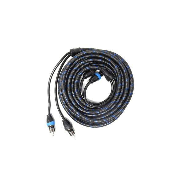 Cables RCA Sky High Car Audio, 2 canales, 6 m, triple escudo