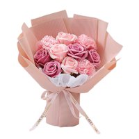 Bothyi - Ramos De Rosas Flor De Jabón Para El Día De San Valentín Día Del Maestro Ocasiones Especiales Rosa