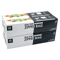 24/7 Bags - Bolsas De Almacenamiento 24/7, Bolsas Con Doble Cierre, Tamaño Galón, 200 Unidades