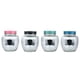thumbnail image 2 of Canister Mediano Redondo Vidrio 500ML 1 Pieza Multicolor, 2 of 3