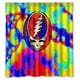 thumbnail image 1 of Cortina de ducha de Grateful Dead, juego de cortina de baño con ganchos, tamaño 60 x 72 pulgadas, 1 of 3