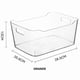 thumbnail image 3 of Contenedor De Alimentos Acrilico Organizador De Cocina L Transparente, 3 of 5