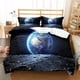 thumbnail image 1 of African Continent Quilt Duvet Cover Set Bedspread Bedclothes Kids Home Textiles3-Piece Bedding Set, 1 of 5