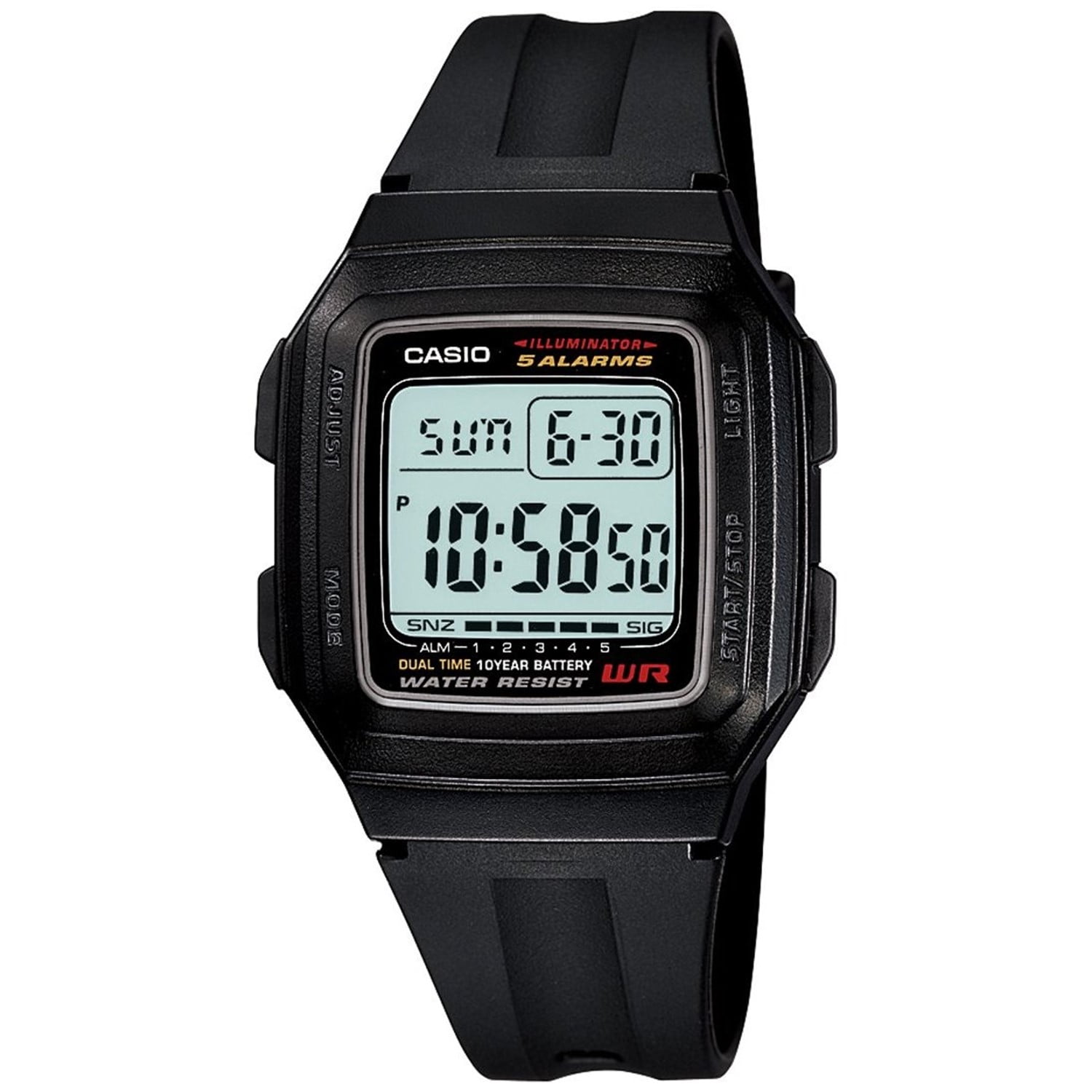 Casio - Reloj Deportivo Digital Para Hombre Con Múltiples Funciones Y Alarmas