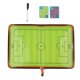 thumbnail image 4 of Kit De Tablero De Entrenamiento De Estrategia Táctica De Fútbol Magnético De Cuero Artificial, 4 of 5