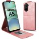 thumbnail image 4 of Funda tipo folio para Xiaomi Poco C71 con soporte magnético y protección para la cámara Oro rosa, 4 of 6