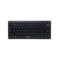 thumbnail image 1 of Teclado multimedia mini ultra delgado usb - black, 1 of 2