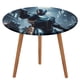 thumbnail image 1 of Robocop theme Fitted Round Tablecloths Elastic Edged Table Covers Waterproof Table Cloth For Kitchen Holiday Party Tables Decor 120cm, 1 of 6