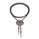 thumbnail image 4 of Western Cowboy Bolo Tie Para Hombres PU Cuero Corbata Joyería Para Halloween Bronce, 4 of 5
