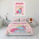 thumbnail image 1 of Dumbo Printed Bedding Set Cartoon Anime Microfiber Bed Set Pillowcase Adult Bed Cover Bedroom Bed Set Duvet Gift Bed Sheets, 1 of 5