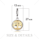thumbnail image 3 of Charm dije arbol de la vida plata 925 Dorado, 3 of 3